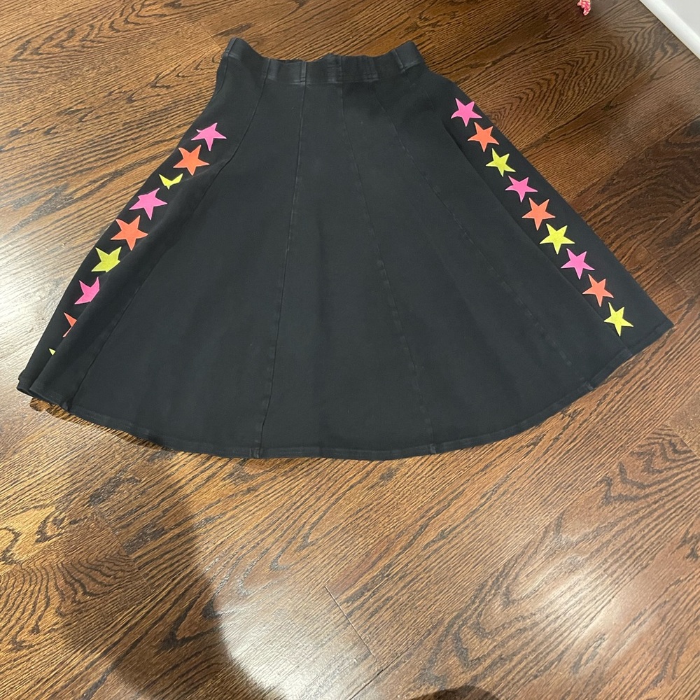 Hard Tail knee length star skirt